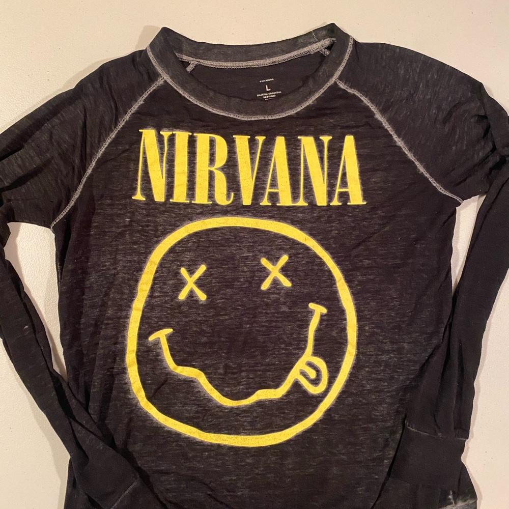 Nirvana Long Sleeve Shirt